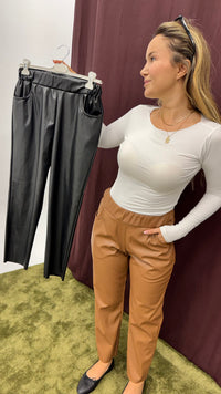 DERİ PANTALON