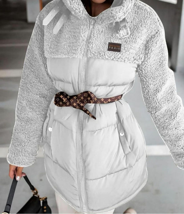 Kemerli Şişme Mont