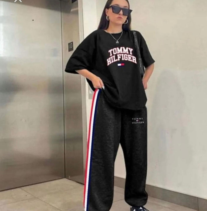 Siyah Oversize Takım